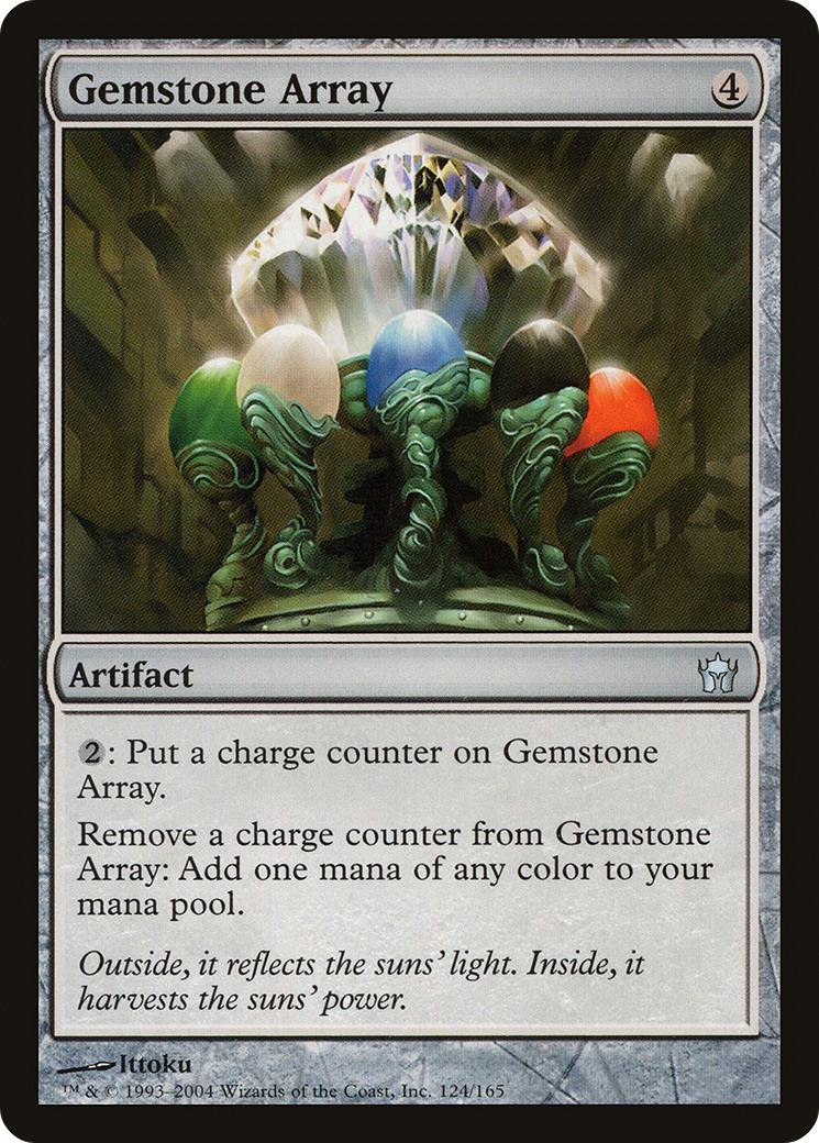 Gemstone Array (5DN-124) - Fifth Dawn Foil - Premium MTG Single from Wizards of the Coast - Just $1.45! Shop now at Game Crave Tournament Store
