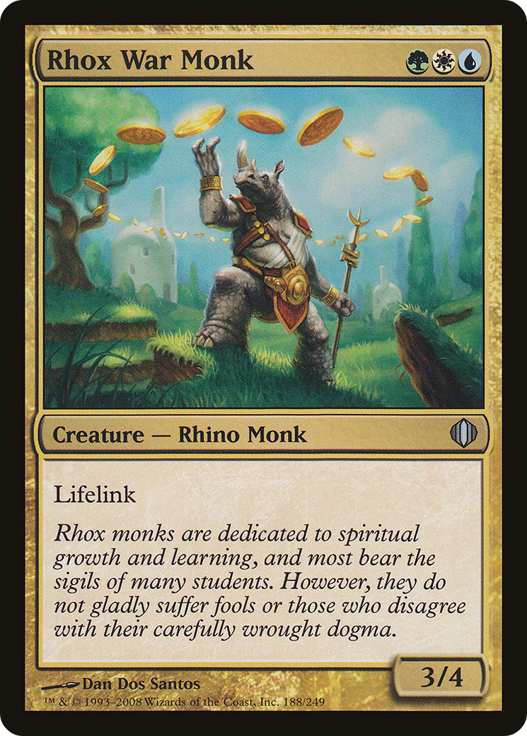 Rhox War Monk (ALA-188) - Shards of Alara - Premium MTG Single from Wizards of the Coast - Just $0.08! Shop now at Game Crave Tournament Store