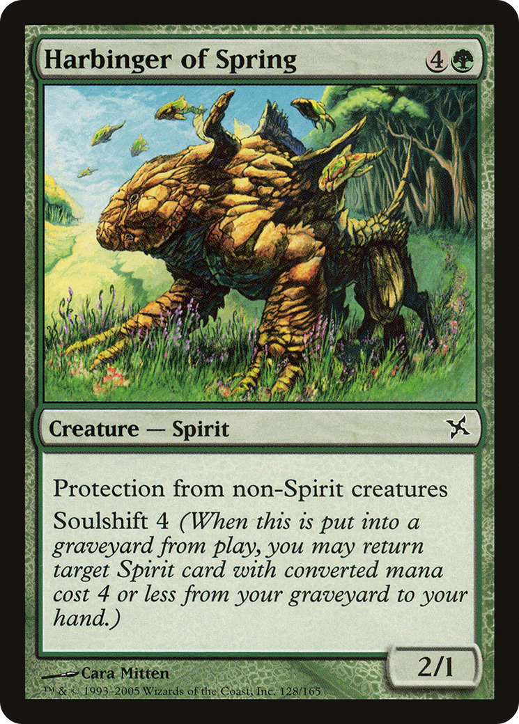 Harbinger of Spring (BOK-128) - Betrayers of Kamigawa Foil - Premium MTG Single from Wizards of the Coast - Just $0.30! Shop now at Game Crave Tournament Store