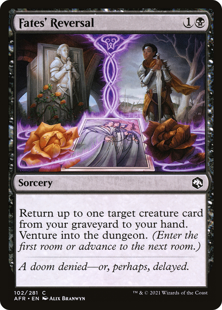 Fates' Reversal (AFR-102) - Adventures in the Forgotten Realms - Premium MTG Single from Wizards of the Coast - Just $0.08! Shop now at Game Crave Tournament Store