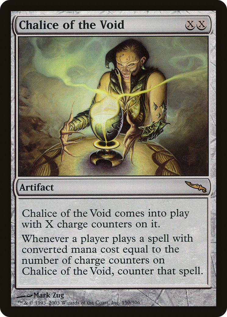 Chalice of the Void (MRD-150) - Mirrodin - Premium MTG Single from Wizards of the Coast - Just $18.34! Shop now at Game Crave Tournament Store