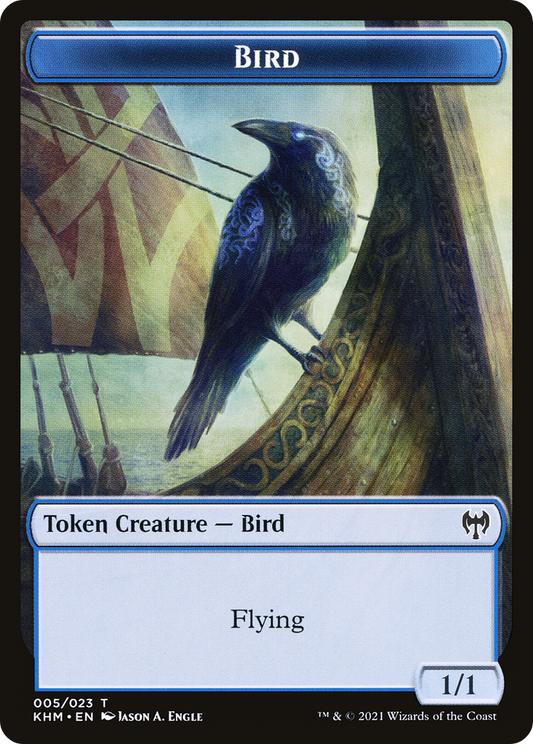 Bird (TKHM-005) - Kaldheim Tokens Foil - Premium MTG Single from Wizards of the Coast - Just $0! Shop now at Game Crave Tournament Store