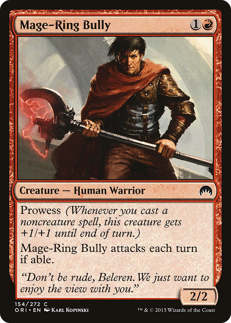 Mage-Ring Bully (ORI-154) - Magic Origins - Premium MTG Single from Wizards of the Coast - Just $0.08! Shop now at Game Crave Tournament Store