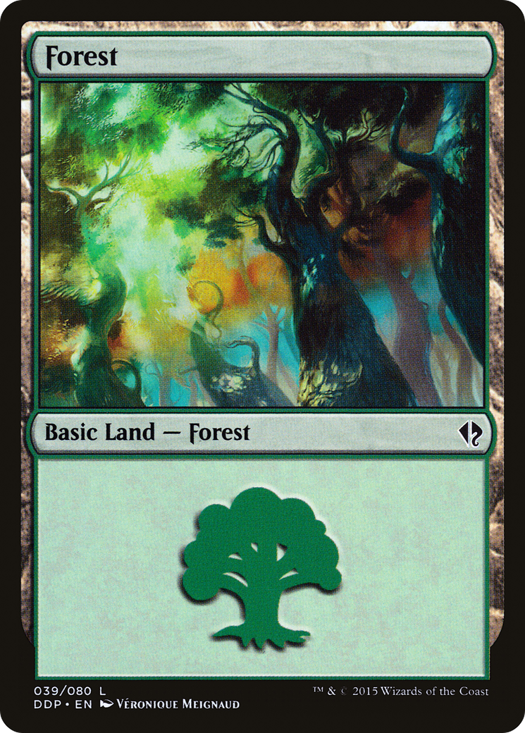 Forest (DDP-039) - Duel Decks: Zendikar vs. Eldrazi - Premium MTG Single from Wizards of the Coast - Just $0.08! Shop now at Game Crave Tournament Store