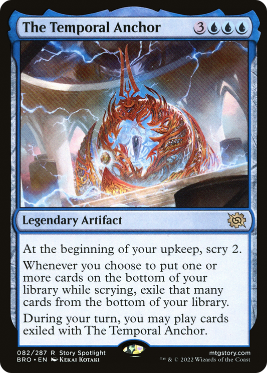 The Temporal Anchor (BRO-082) - The Brothers' War - Premium MTG Single from Wizards of the Coast - Just $0.08! Shop now at Game Crave Tournament Store