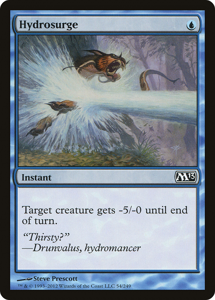 Hydrosurge (M13-054) - Magic 2013 - Premium MTG Single from Wizards of the Coast - Just $0.25! Shop now at Game Crave Tournament Store