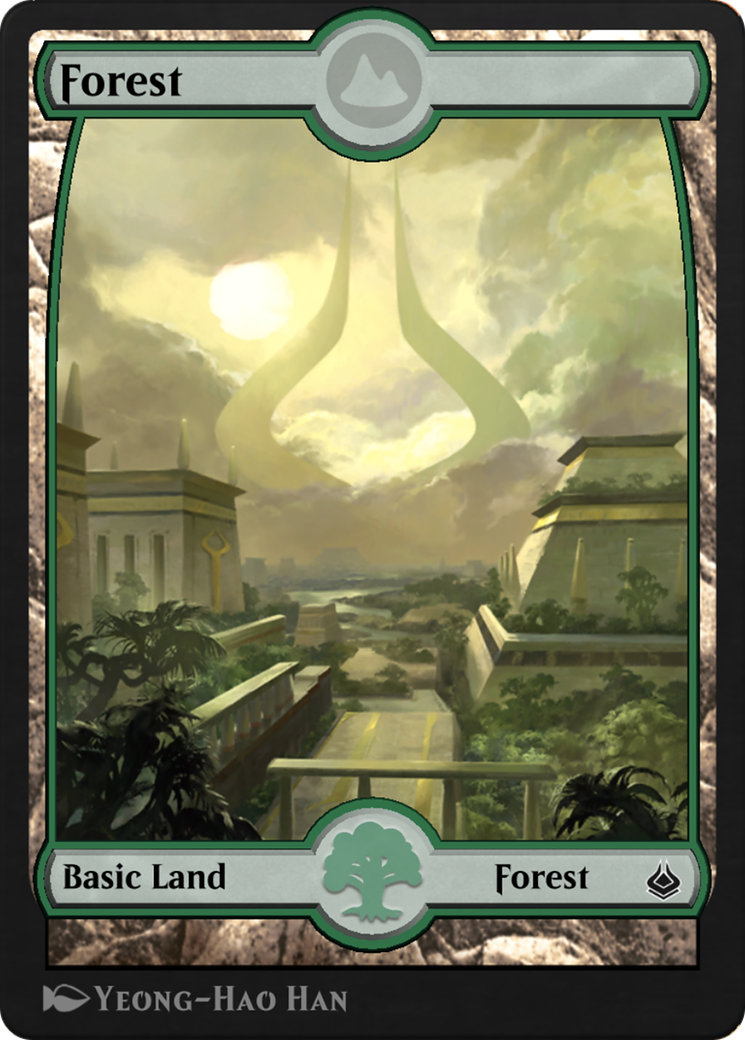 Forest (AKR-297) - Amonkhet Remastered - Premium MTG Single from Wizards of the Coast - Just $0! Shop now at Game Crave Tournament Store