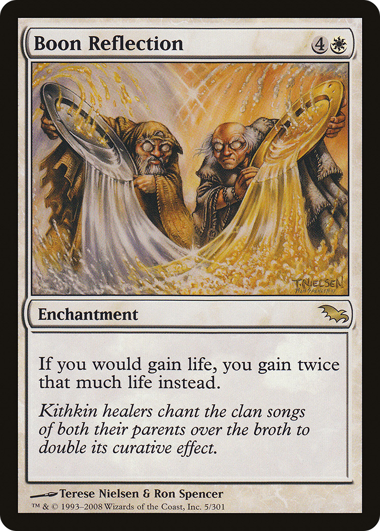 Boon Reflection (SHM-005) - Shadowmoor - Premium MTG Single from Wizards of the Coast - Just $2.08! Shop now at Game Crave Tournament Store
