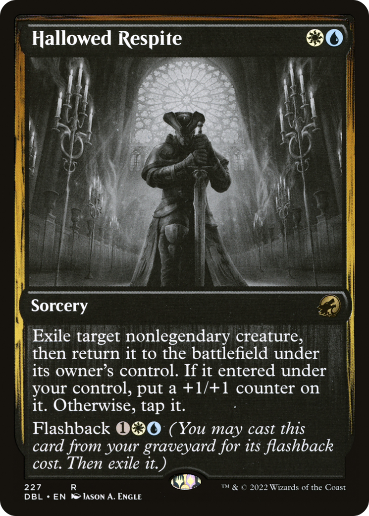 Hallowed Respite (DBL-227) - Innistrad: Double Feature - Premium MTG Single from Wizards of the Coast - Just $0.23! Shop now at Game Crave Tournament Store