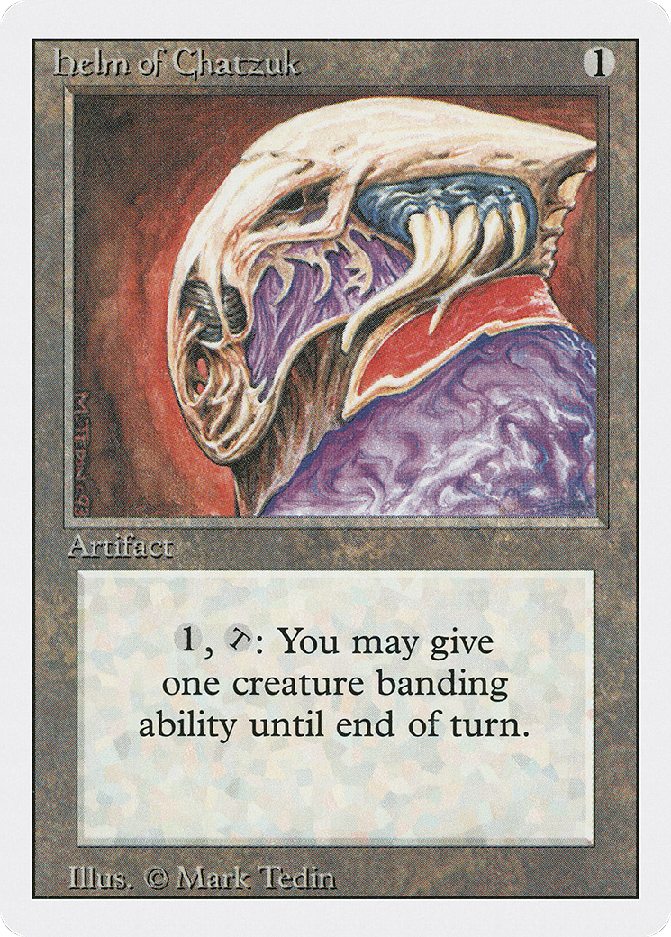 Helm of Chatzuk (3ED-250) - Revised Edition - Premium MTG Single from Wizards of the Coast - Just $0.16! Shop now at Game Crave Tournament Store