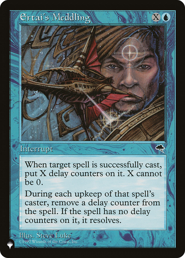 Ertai's Meddling (PLIST-828) - The List - Premium MTG Single from Wizards of the Coast - Just $0.32! Shop now at Game Crave Tournament Store