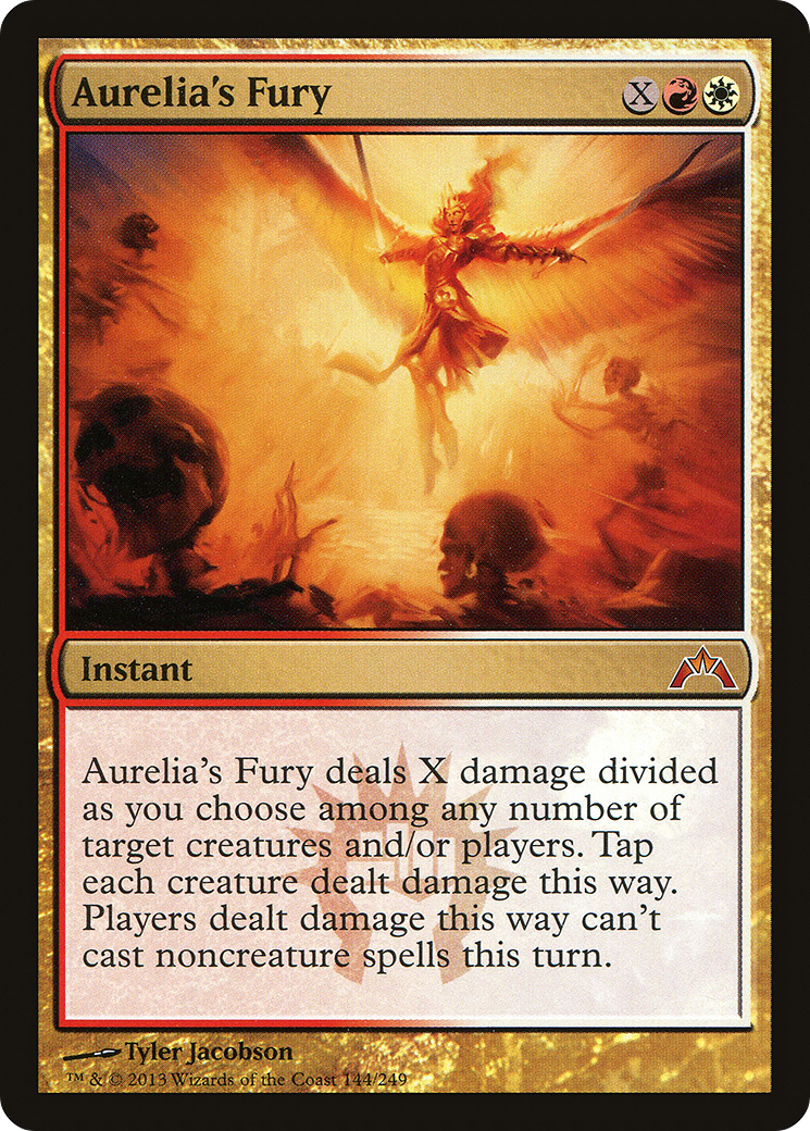 Aurelia's Fury (GTC-144) - Gatecrash - Premium MTG Single from Wizards of the Coast - Just $0.32! Shop now at Game Crave Tournament Store