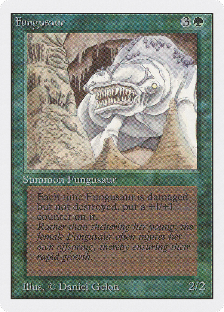 Fungusaur (2ED-196) - Unlimited Edition - Premium MTG Single from Wizards of the Coast - Just $31.88! Shop now at Game Crave Tournament Store