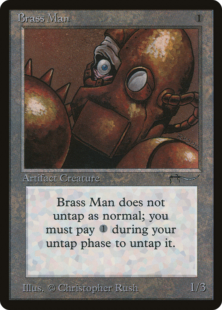 Brass Man (ARN-059) - Arabian Nights - Premium MTG Single from Wizards of the Coast - Just $7.97! Shop now at Game Crave Tournament Store