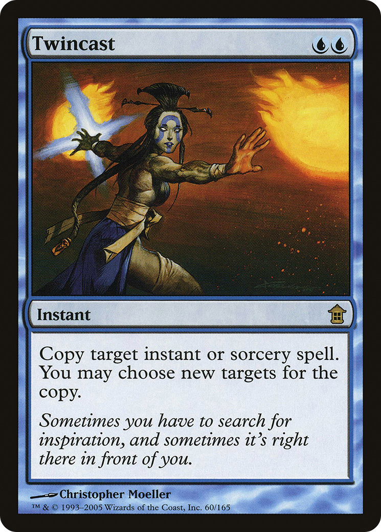 Twincast (SOK-060) - Saviors of Kamigawa Foil - Premium MTG Single from Wizards of the Coast - Just $3.56! Shop now at Game Crave Tournament Store