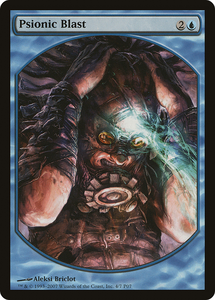 Psionic Blast (P07-004) - Magic Player Rewards 2007 - Premium MTG Single from Wizards of the Coast - Just $0.58! Shop now at Game Crave Tournament Store