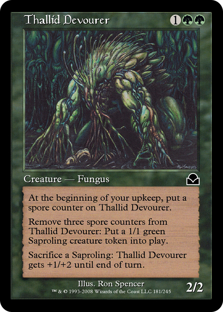 Thallid Devourer (ME2-181) - Masters Edition II Foil - Premium MTG Single from Wizards of the Coast - Just $0! Shop now at Game Crave Tournament Store