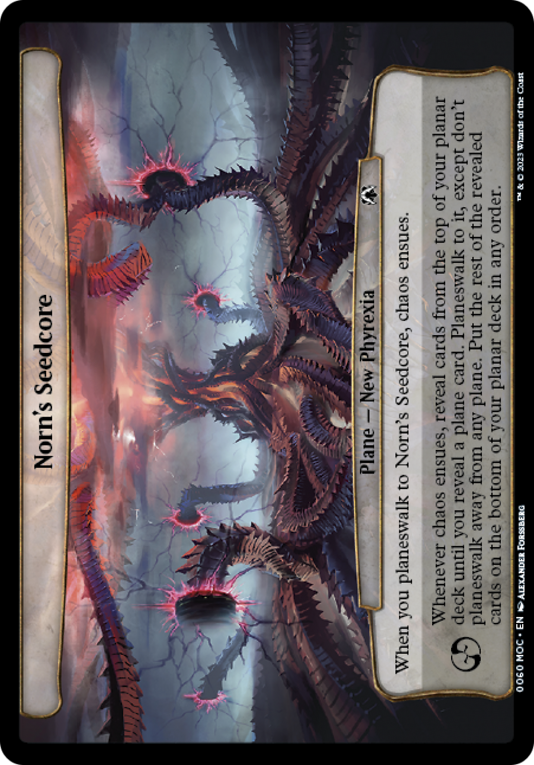 Norn's Seedcore (MOC-060) - March of the Machine Commander - Premium MTG Single from Wizards of the Coast - Just $0.16! Shop now at Game Crave Tournament Store