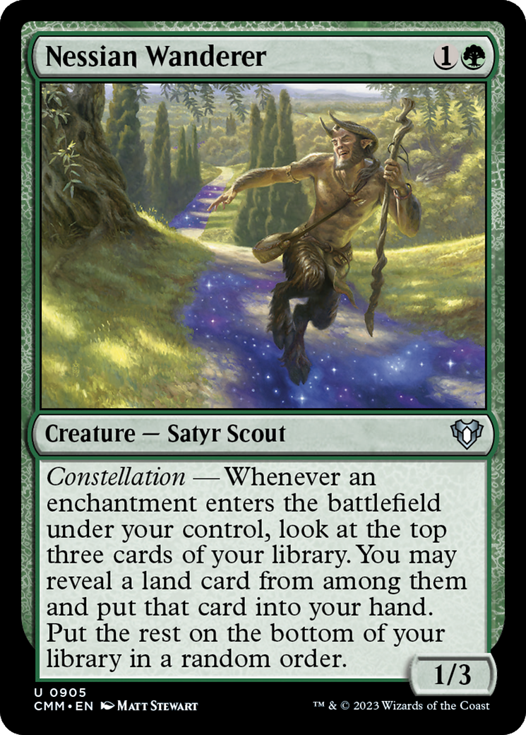 Nessian Wanderer (CMM-905) - Commander Masters - Premium MTG Single from Wizards of the Coast - Just $0.08! Shop now at Game Crave Tournament Store