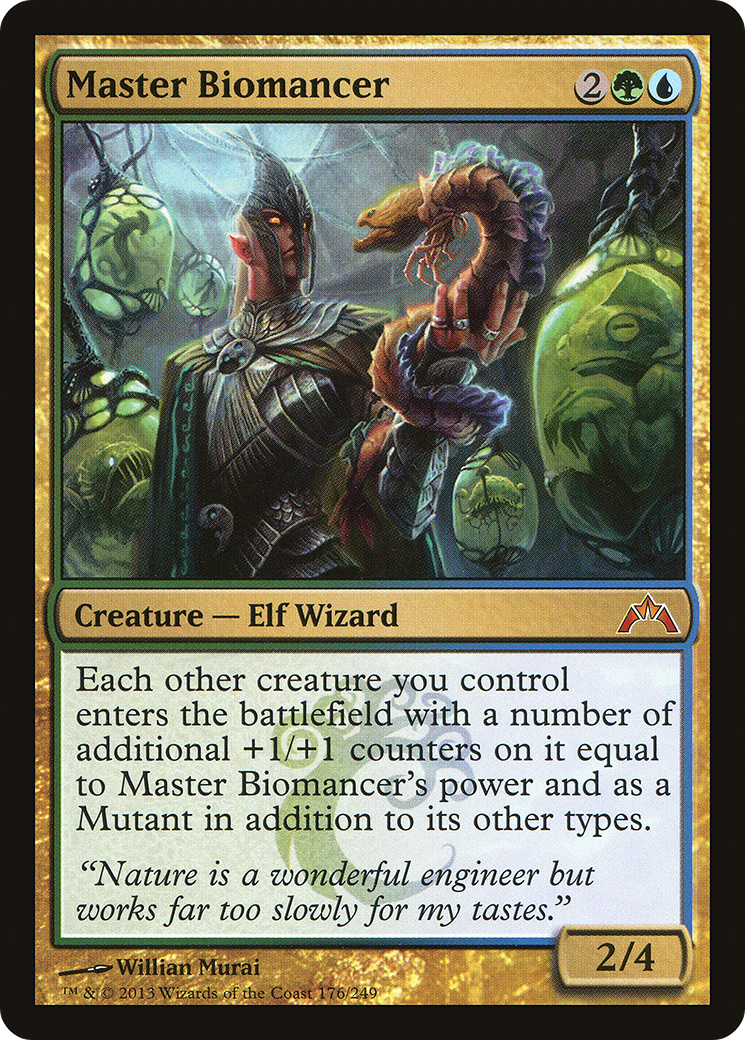 Master Biomancer (GTC-176) - Gatecrash Foil - Premium MTG Single from Wizards of the Coast - Just $3.54! Shop now at Game Crave Tournament Store