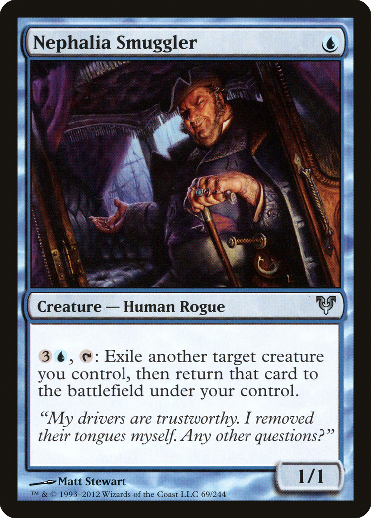 Nephalia Smuggler (AVR-069) - Avacyn Restored Foil - Premium MTG Single from Wizards of the Coast - Just $0.15! Shop now at Game Crave Tournament Store