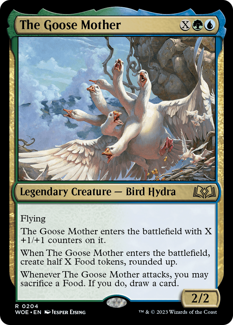 The Goose Mother (WOE-204) - Wilds of Eldraine - Premium MTG Single from Wizards of the Coast - Just $0.39! Shop now at Game Crave Tournament Store
