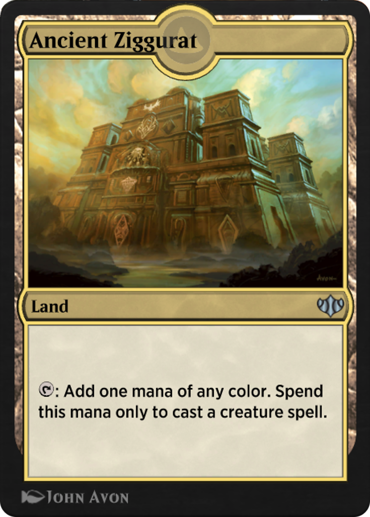 Ancient Ziggurat (HA3-026) - Historic Anthology 3 - Premium MTG Single from Wizards of the Coast - Just $0! Shop now at Game Crave Tournament Store