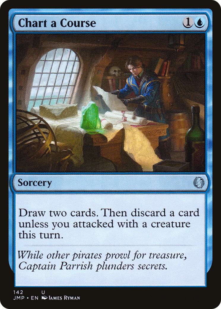 Chart a Course (JMP-142) - Jumpstart - Premium MTG Single from Wizards of the Coast - Just $0.08! Shop now at Game Crave Tournament Store
