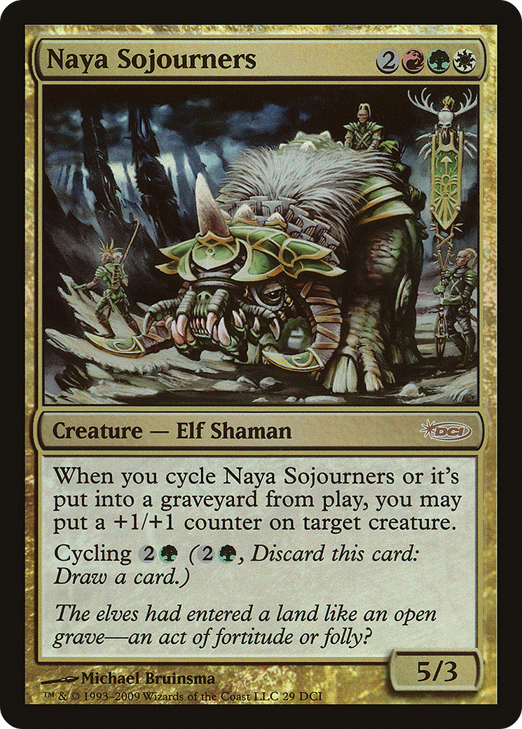 Naya Sojourners (PDCI-029) - DCI Promos Foil - Premium MTG Single from Wizards of the Coast - Just $0.11! Shop now at Game Crave Tournament Store