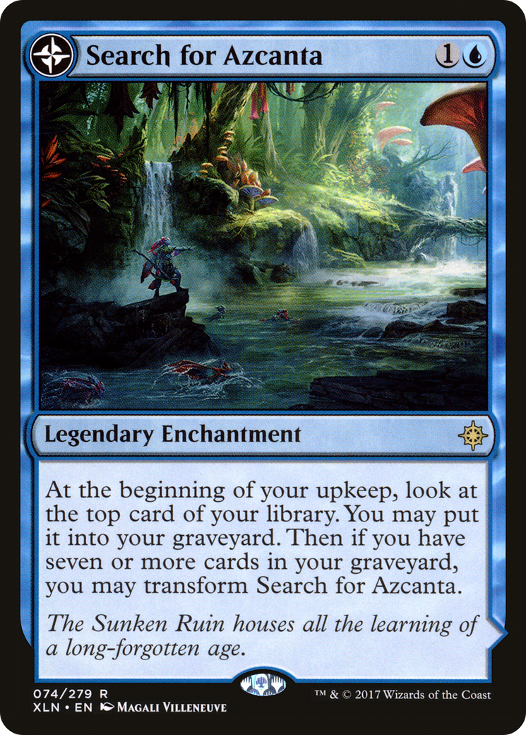 Search for Azcanta // Azcanta, the Sunken Ruin (XLN-074) - Ixalan: (compasslanddfc) Foil - Premium MTG Single from Wizards of the Coast - Just $3.09! Shop now at Game Crave Tournament Store