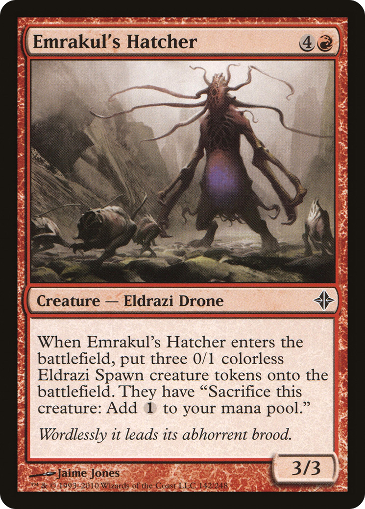Emrakul's Hatcher (ROE-142) - Rise of the Eldrazi - Premium MTG Single from Wizards of the Coast - Just $0.08! Shop now at Game Crave Tournament Store