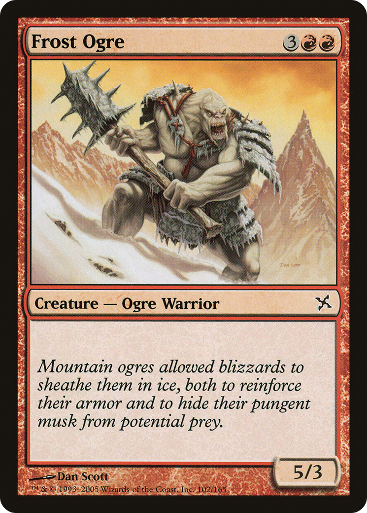 Frost Ogre (BOK-102) - Betrayers of Kamigawa - Premium MTG Single from Wizards of the Coast - Just $0.08! Shop now at Game Crave Tournament Store