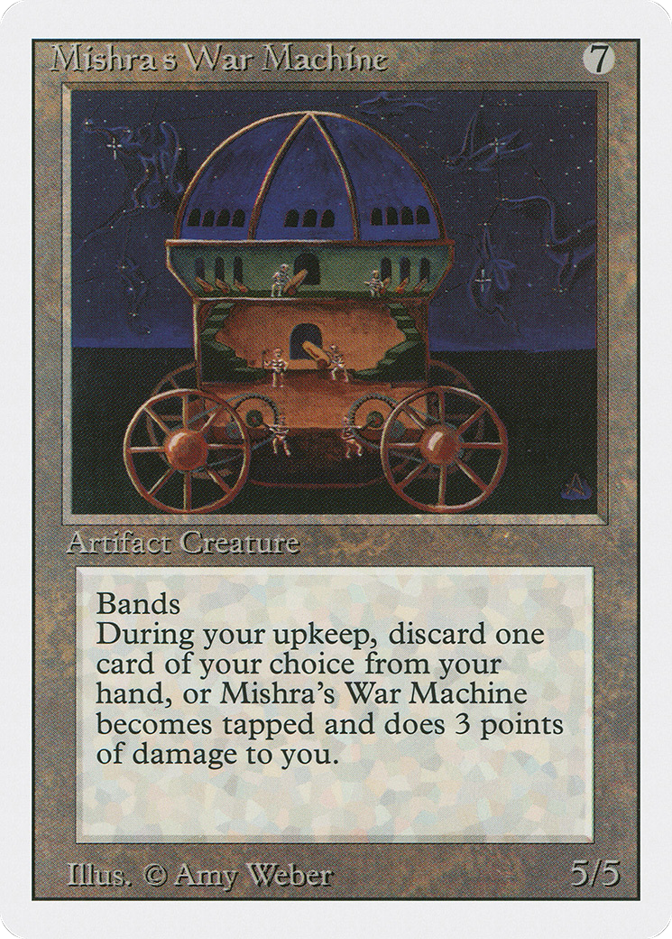 Mishra's War Machine (3ED-266) - Revised Edition - Premium MTG Single from Wizards of the Coast - Just $0.15! Shop now at Game Crave Tournament Store