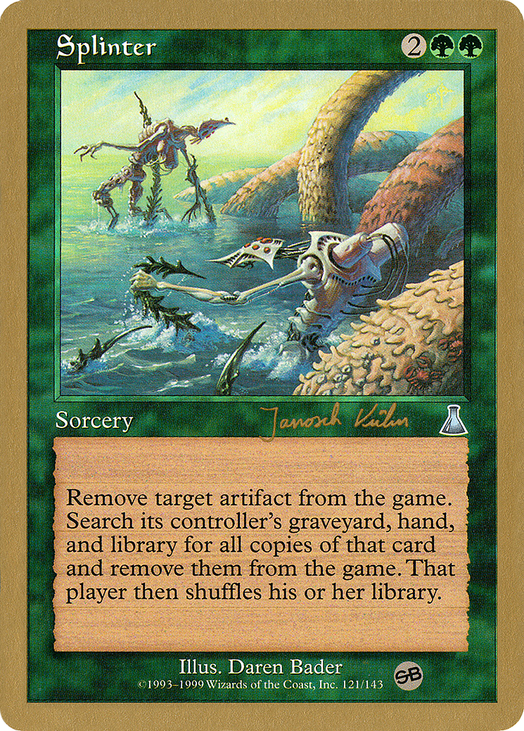 Splinter (WC00-JK121SB) - World Championship Decks 2000 - Premium MTG Single from Wizards of the Coast - Just $0.12! Shop now at Game Crave Tournament Store