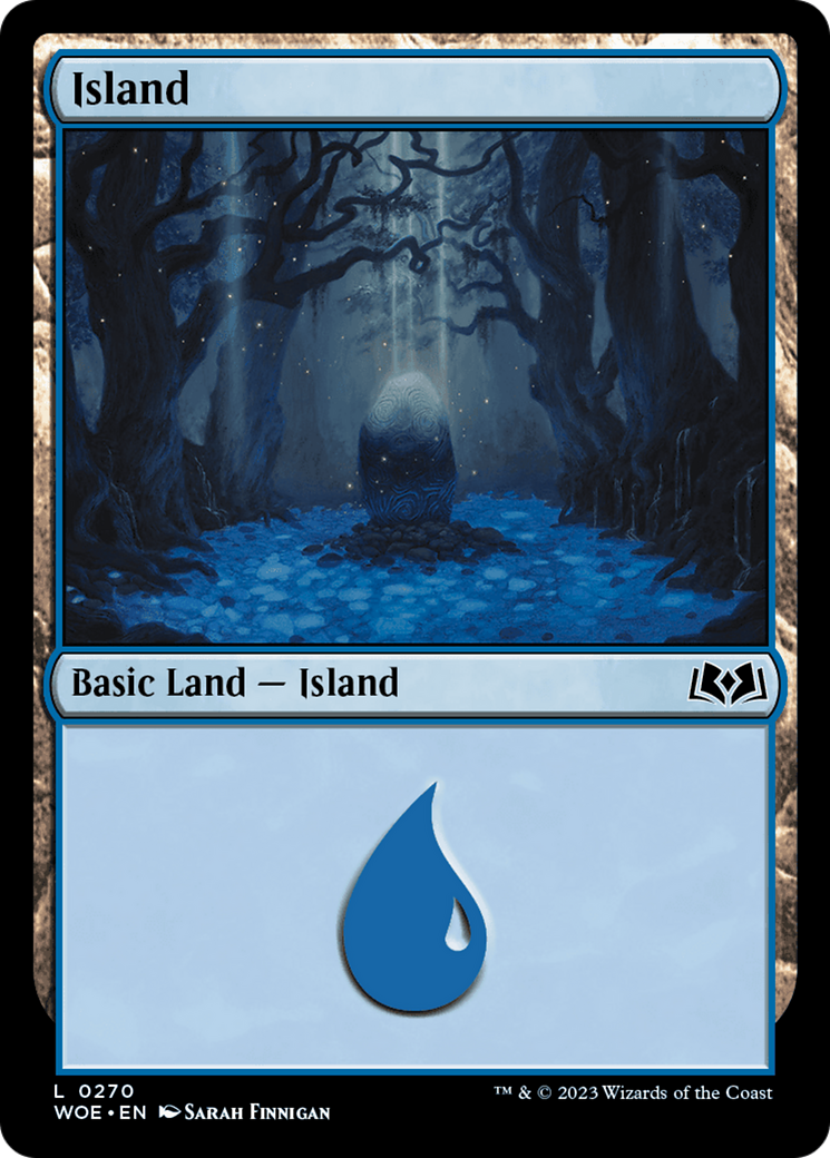 Island (WOE-270) - Wilds of Eldraine Foil - Premium MTG Single from Wizards of the Coast - Just $0.08! Shop now at Game Crave Tournament Store
