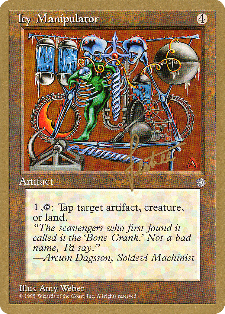 Icy Manipulator (PTC-BL322) - Pro Tour Collector Set - Premium MTG Single from Wizards of the Coast - Just $0.20! Shop now at Game Crave Tournament Store