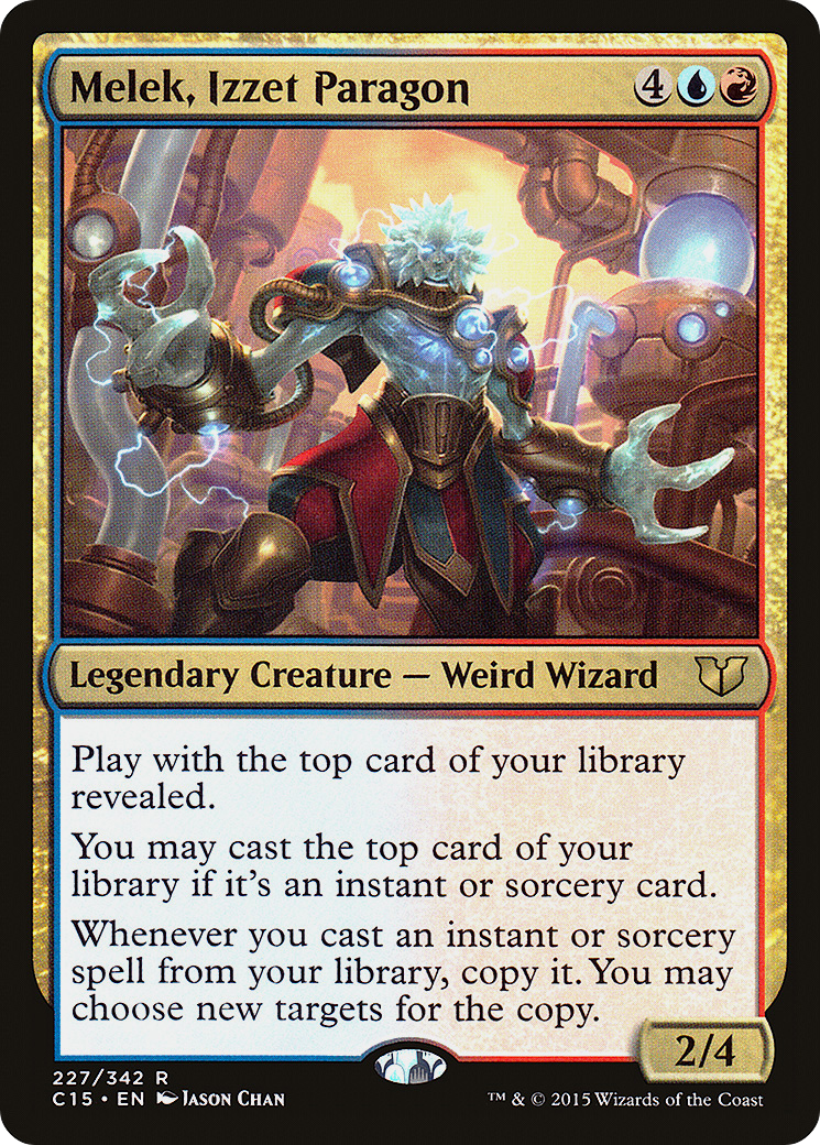 Melek, Izzet Paragon (C15-227) - Commander 2015 - Premium MTG Single from Wizards of the Coast - Just $0.08! Shop now at Game Crave Tournament Store