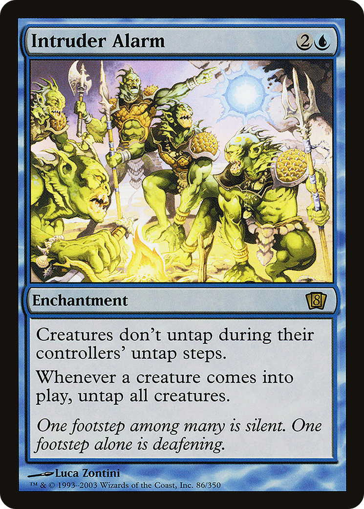 Intruder Alarm (8ED-86★) - Eighth Edition Foil - Premium MTG Single from Wizards of the Coast - Just $7.08! Shop now at Game Crave Tournament Store