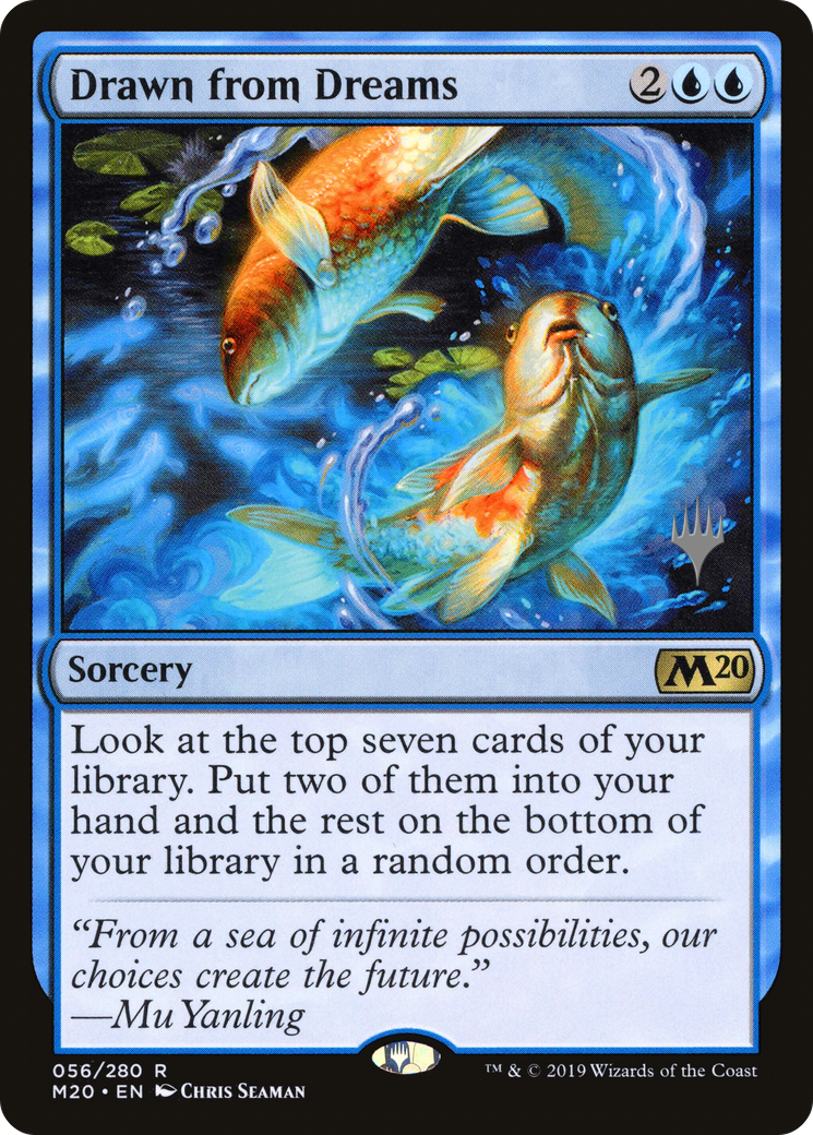 Drawn from Dreams (PM20-56P) - Core Set 2020 Promos - Premium MTG Single from Wizards of the Coast - Just $0.08! Shop now at Game Crave Tournament Store