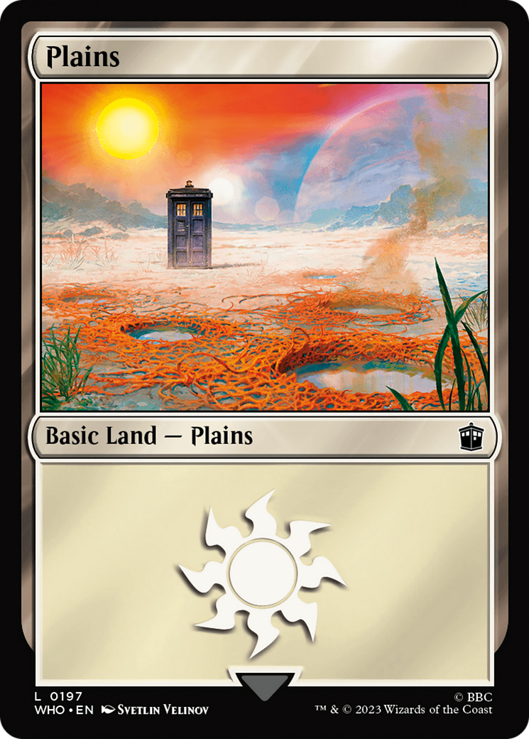 Plains (WHO-197) - Doctor Who - Premium MTG Single from Wizards of the Coast - Just $0.08! Shop now at Game Crave Tournament Store