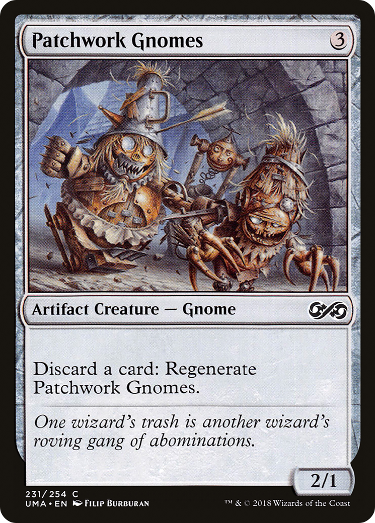 Patchwork Gnomes (UMA-231) - Ultimate Masters - Premium MTG Single from Wizards of the Coast - Just $0.08! Shop now at Game Crave Tournament Store