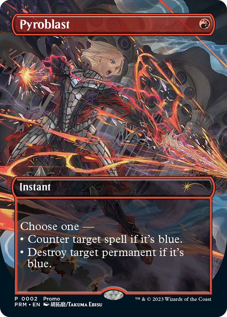 Pyroblast (PW23-008) - Wizards Play Network 2023 - Premium MTG Single from Wizards of the Coast - Just $1.77! Shop now at Game Crave Tournament Store