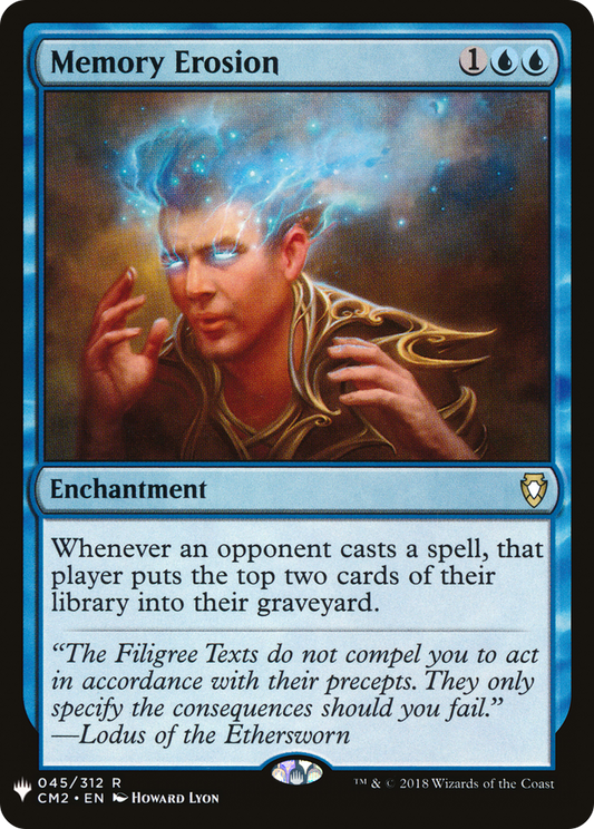 Memory Erosion (MB1-424) - Mystery Booster - Premium MTG Single from Wizards of the Coast - Just $1.64! Shop now at Game Crave Tournament Store