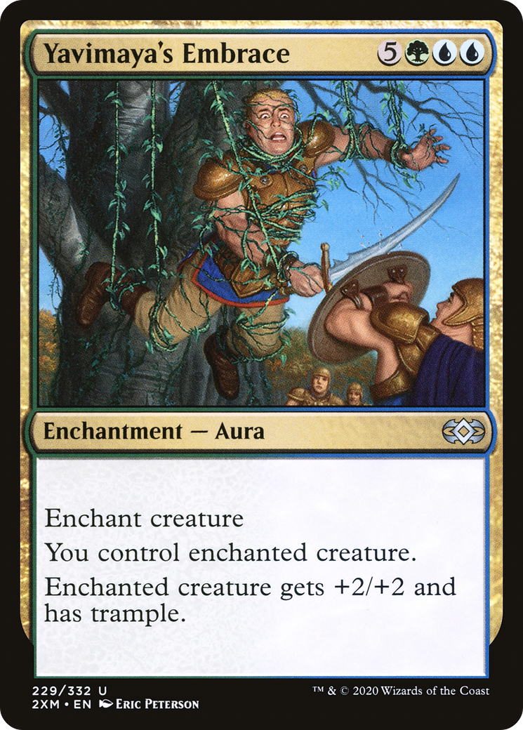 Yavimaya's Embrace (2XM-229) - Double Masters Foil - Premium MTG Single from Wizards of the Coast - Just $0.08! Shop now at Game Crave Tournament Store