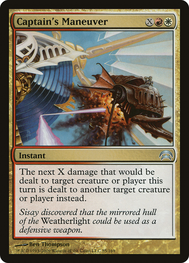 Captain's Maneuver (HOP-085) - Planechase - Premium MTG Single from Wizards of the Coast - Just $0.08! Shop now at Game Crave Tournament Store
