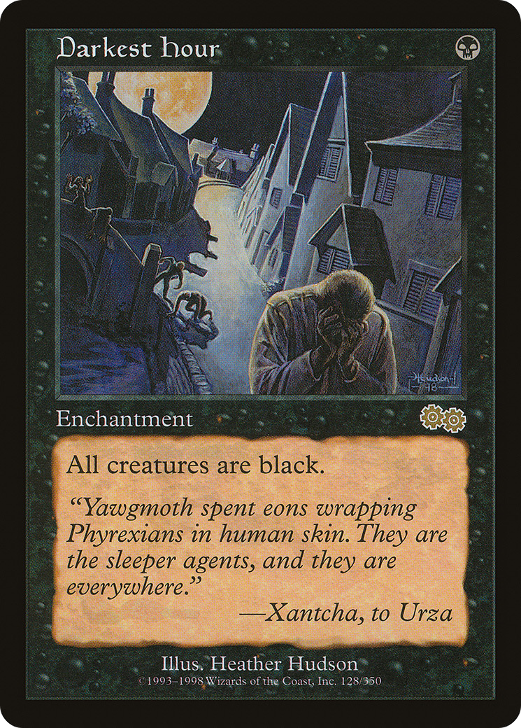 Darkest Hour (USG-128) - Urza's Saga - Premium MTG Single from Wizards of the Coast - Just $1.04! Shop now at Game Crave Tournament Store