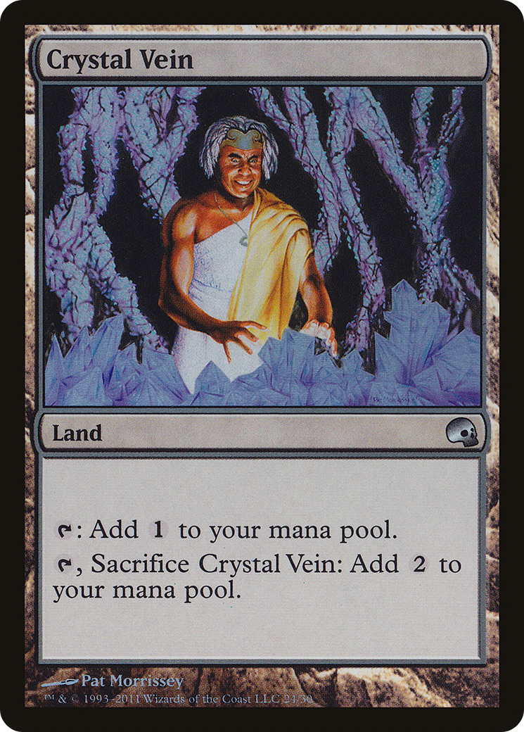 Crystal Vein (PD3-024) - Premium Deck Series: Graveborn Foil - Premium MTG Single from Wizards of the Coast - Just $1.89! Shop now at Game Crave Tournament Store