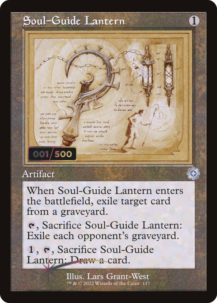 Soul-Guide Lantern (BRR-117Z) - The Brothers' War Retro Artifacts Foil - Premium MTG Single from Wizards of the Coast - Just $54.96! Shop now at Game Crave Tournament Store