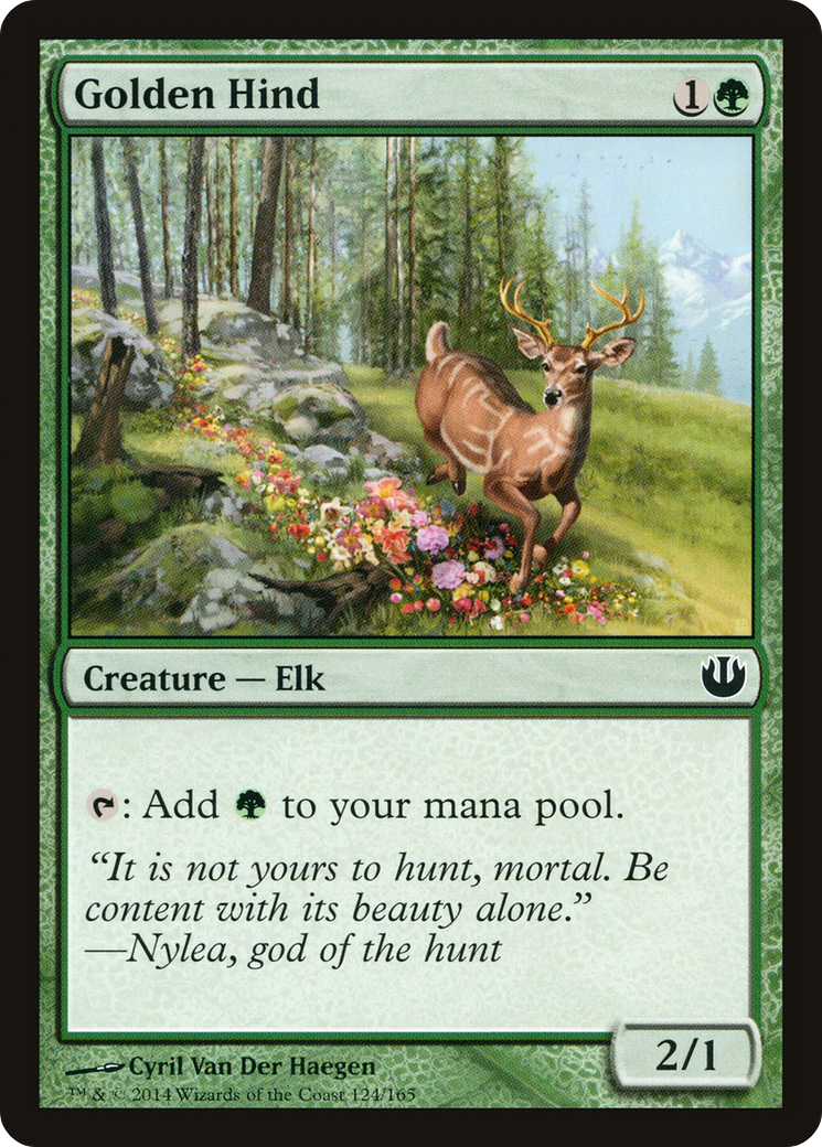 Golden Hind (JOU-124) - Journey into Nyx - Premium MTG Single from Wizards of the Coast - Just $0.08! Shop now at Game Crave Tournament Store