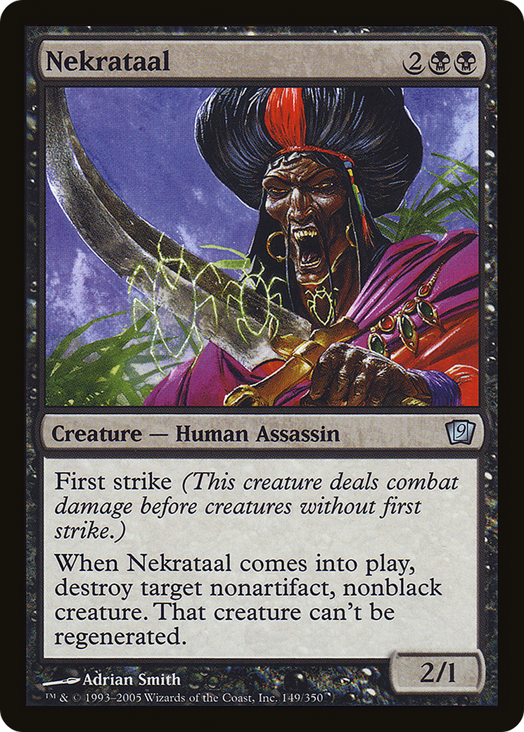 Nekrataal (9ED-149★) - Ninth Edition Foil - Premium MTG Single from Wizards of the Coast - Just $0.80! Shop now at Game Crave Tournament Store